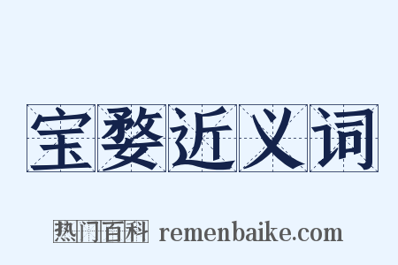 宝婺近义词是什么意思的图片